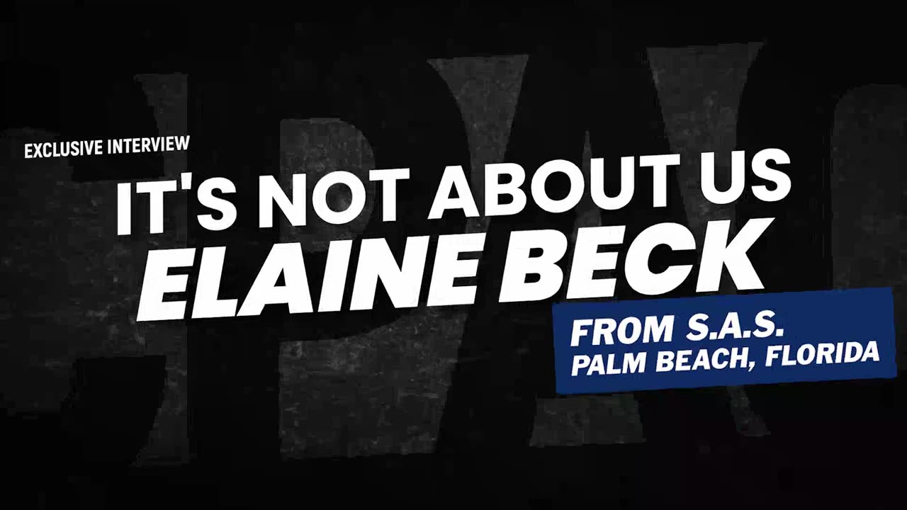 It's Not About Us with Elaine Beck