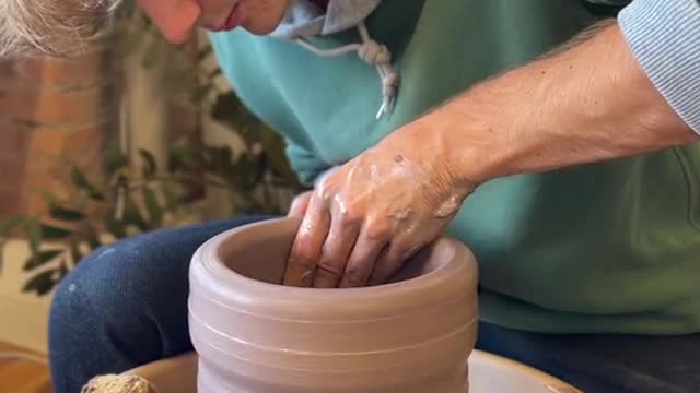 I think ill keep this one #pottery #asmr #satisfying