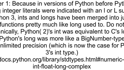 Why do integers in database row tuple have an 39L39 suffix