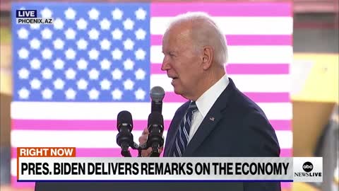 RIGHT NOWPRES.BIDEN DELIVERS REMARKS ON THE ECONOMY