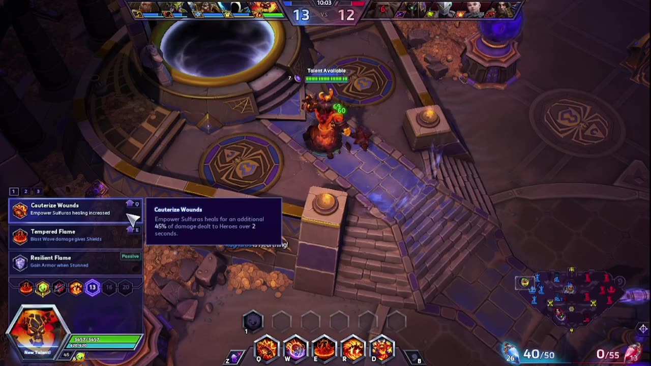 Heroes of the sorm, gameplay as jaina proudmore 30th august video 4