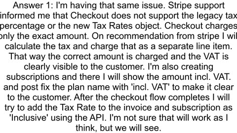 How to add VAT in Stripe Checkout