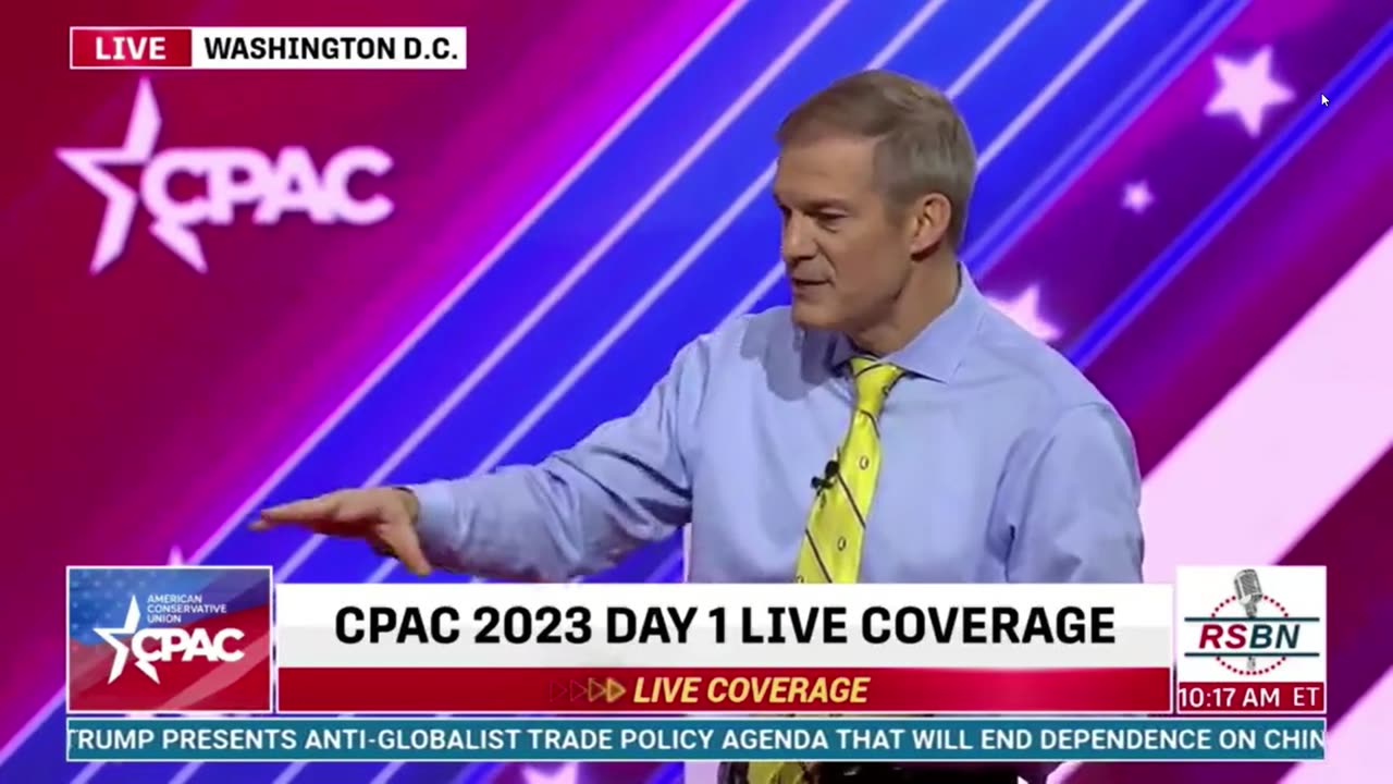 Jim Jordan at CPAC Washington D.C. - Day 1 (3/2/2023)