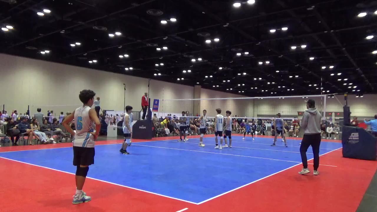 2023 AAU Orlando Riptide vs HVA Set 2 part 1