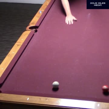 2 CORNER POCKETS 1 SHOT!