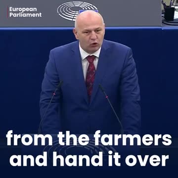 No farmers, No Food! Klaus Schwab should be forced to eat shit