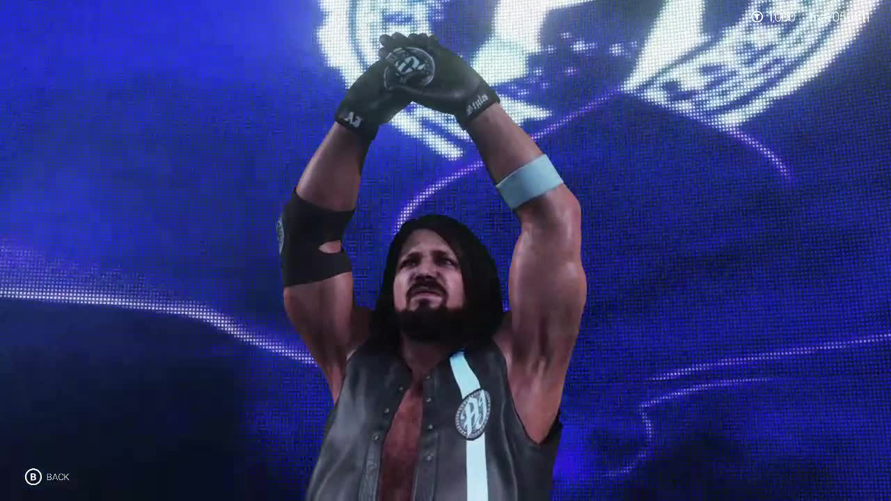 AJ STYLES RAW ENTRANCE 2021