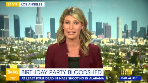 Deadly mass shooting at birthday party in the US