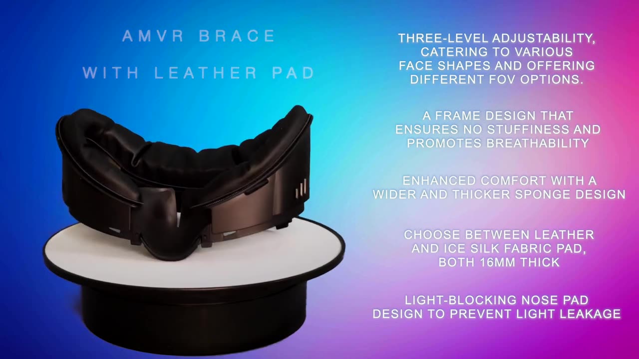 AMVR facial Interface and Face pads for the Quest 3