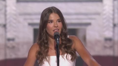 Trump's grandchild, Kai Trump, addresses RNC