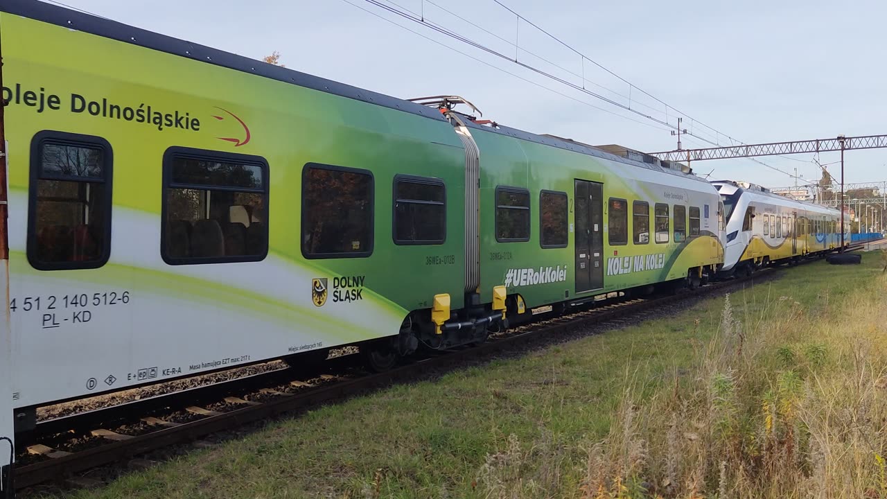 Tandem 36WEa 012 i 013 Wrocław Gł - Szkl.Por.G.