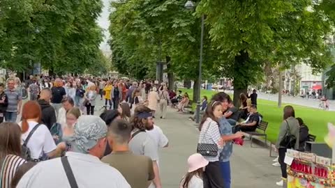 People trying to live a normal life in Lviv after 6 months of war