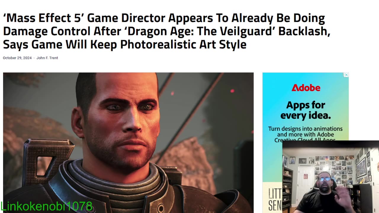 Mass Effect 5 Game Director Still Keeping Photorealistic Art Style Despite DA Veilguard Backlash