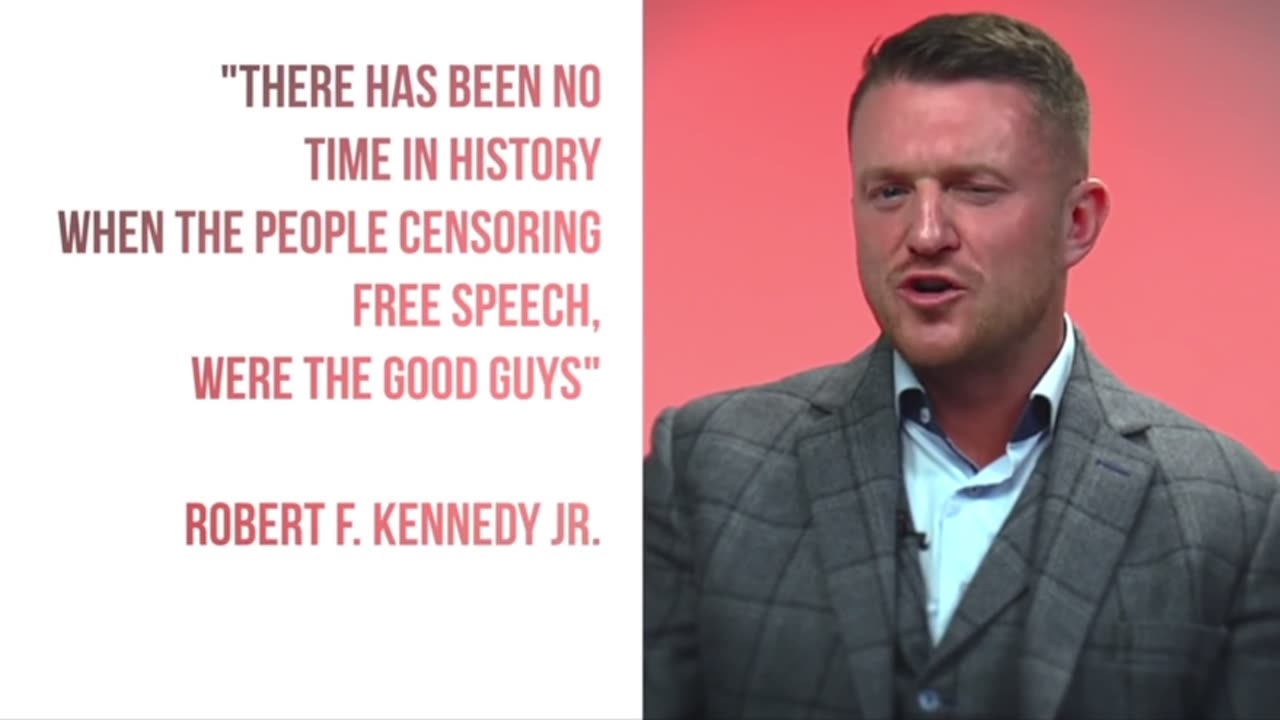 Tommy Robinson quotes Robert F. Kennedy Jr.