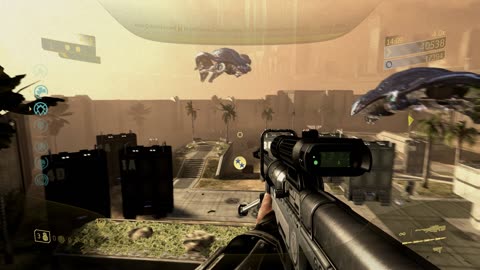 Halo 3 ODST (MCC) Sniperfight on Security Zone