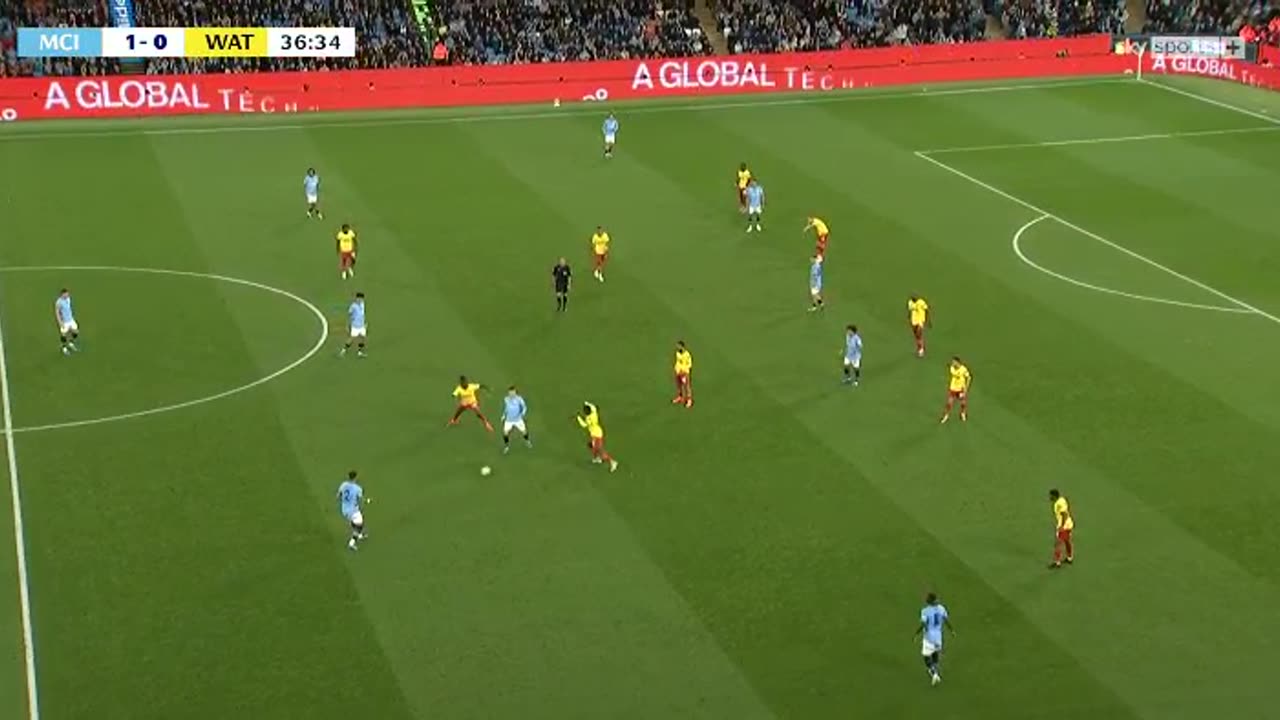 Manchester City - Watford (2-0)1st HT carabao cup