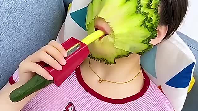 Cucumber Knife Cutter, Mask, Beauty Slice