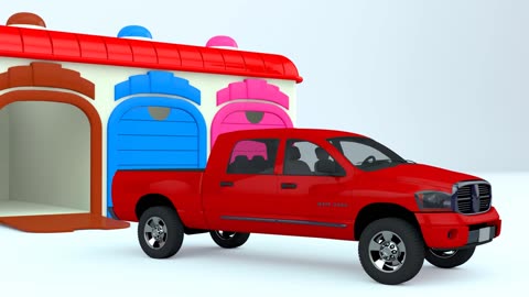 Learn Colors with Street Vehicles Toys