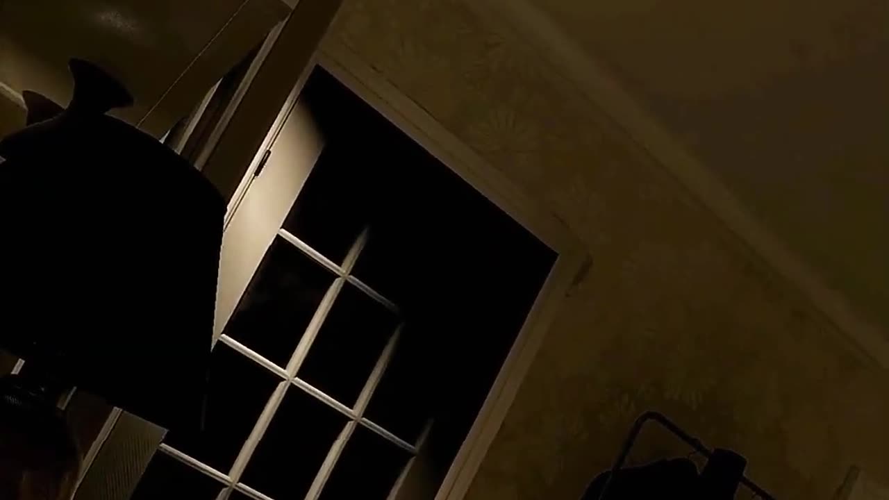 Bro Didnt Feel safe with the lights on 💀