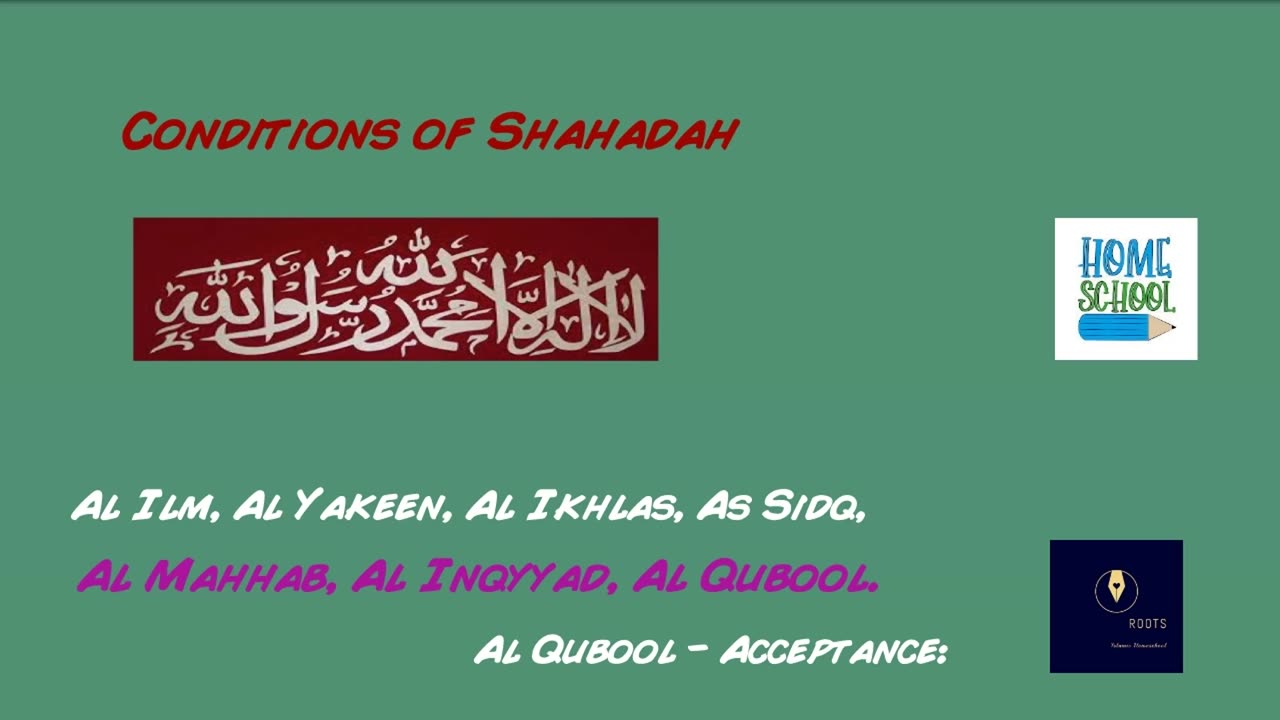 7 Conditions of Shahadah(Islamic Belief)- Islam