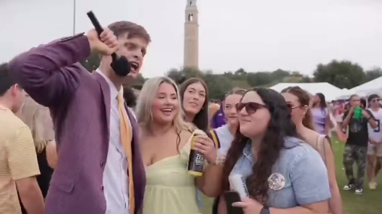 LSU students react to Nick Fuentes viral “Your body, my choice”