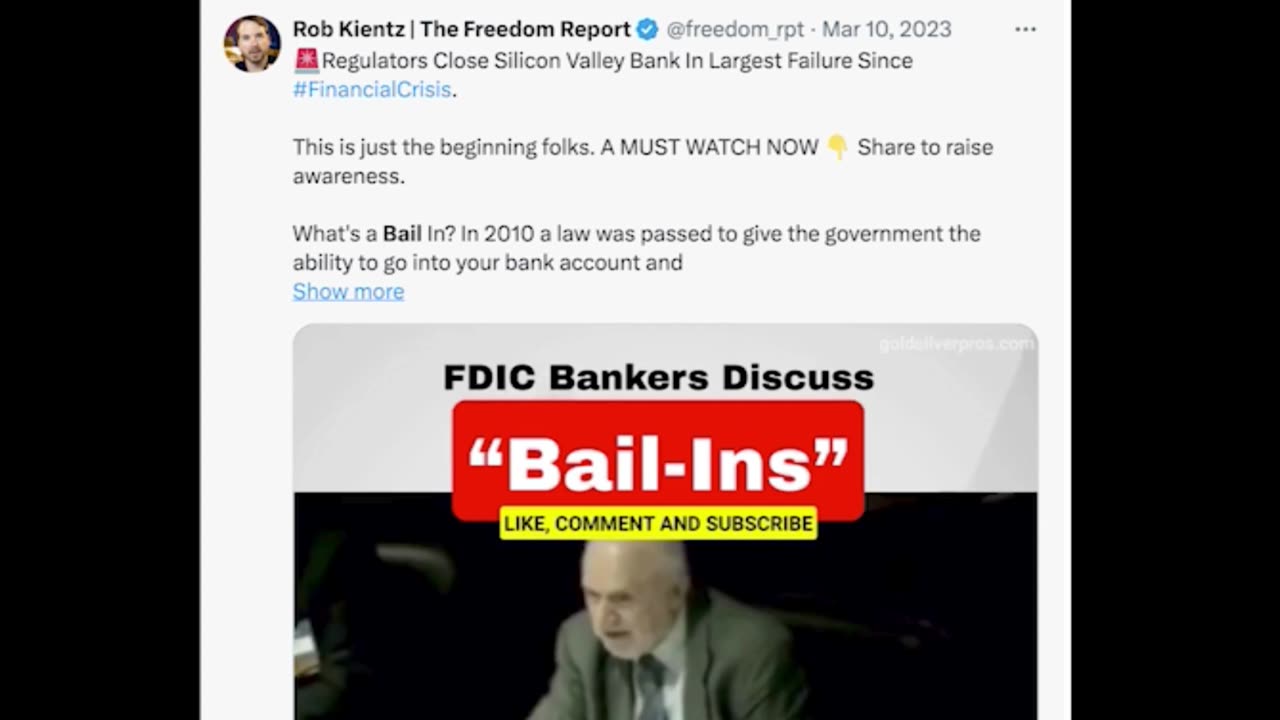 No more "bail-outs" for banks!