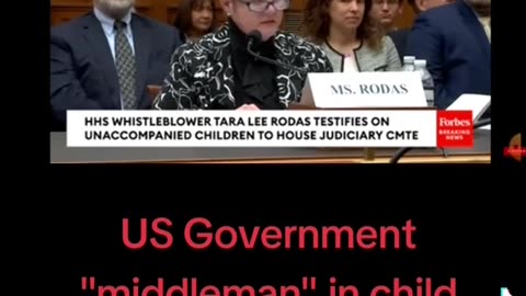 Human Health Services Whistleblower child trafficking and govmt