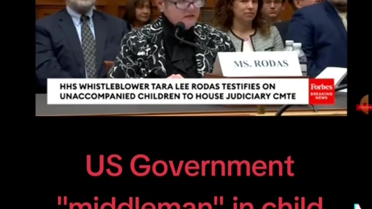 Human Health Services Whistleblower child trafficking and govmt
