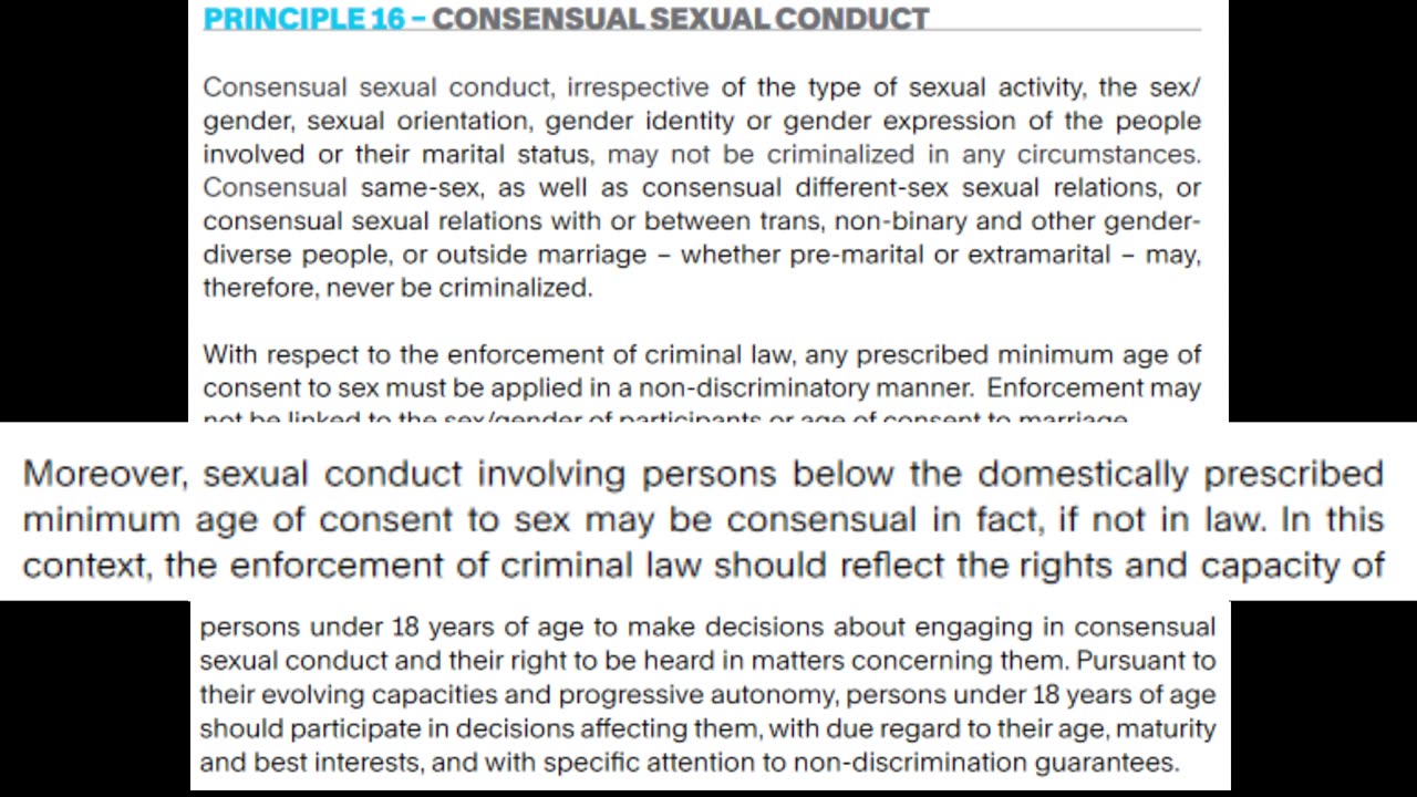 UN Document Promotes Pedophilia?