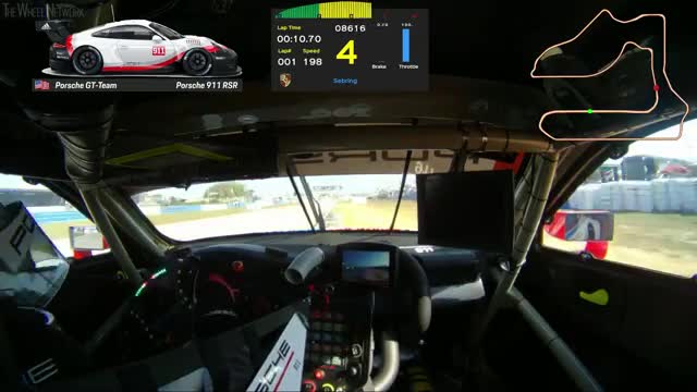 Onboard- One lin th RSR at Sebring International Raceway_Cut