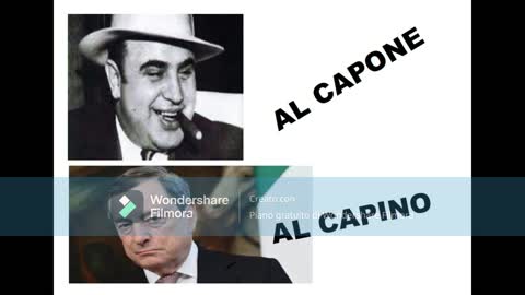 Al Capone con El Capino. Lo spread. estate 2022