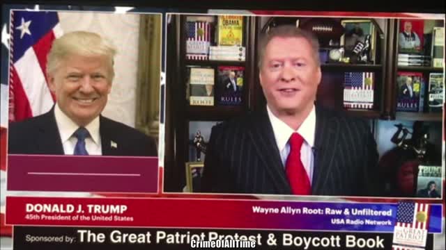 President Trump FULL New Interview 2/12/22 - Sounds like he's talking about Devolution