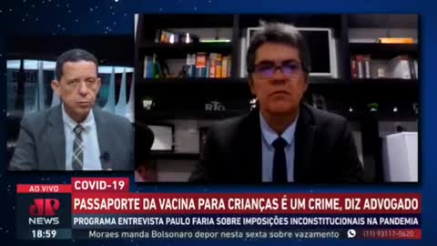 Paulo Faria explica sobre a ilegalidade do Passaporte Sanitário