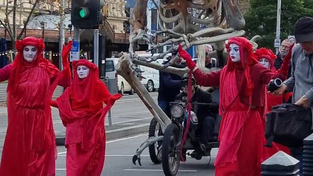 global environmental movement protest clip