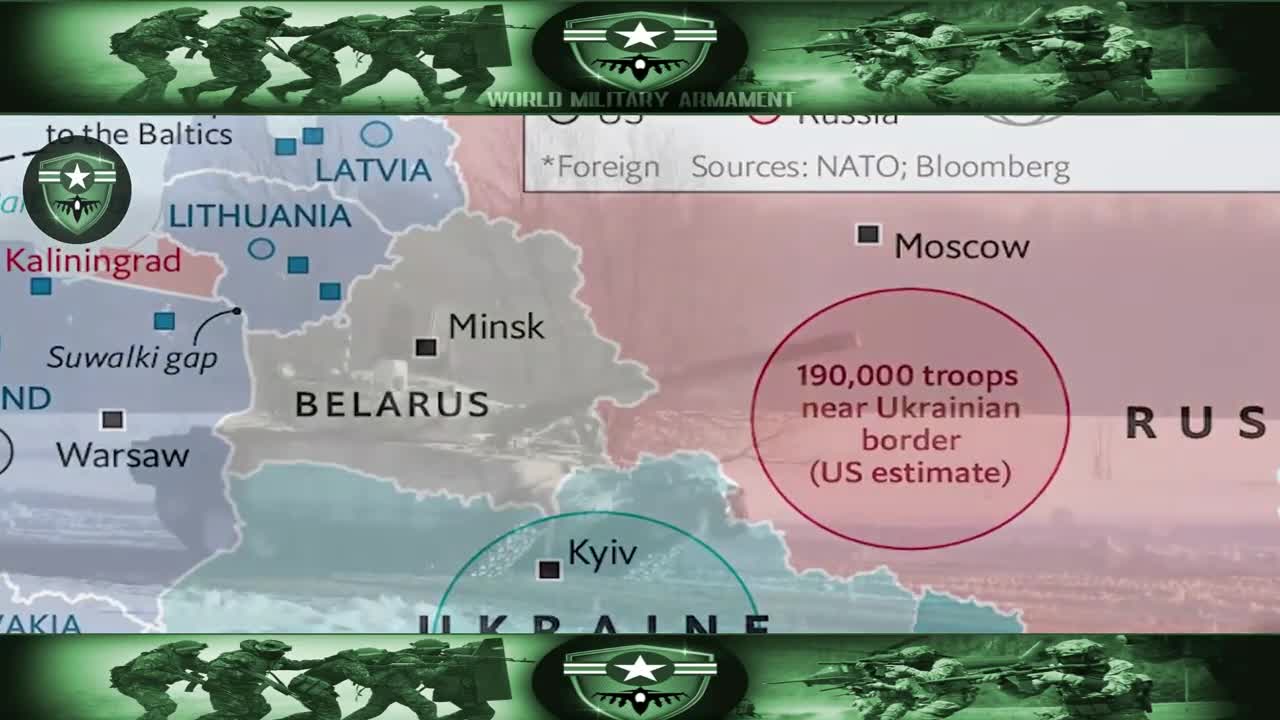 40,000 special forces men deploy to the eastern border. Russia is afraid?