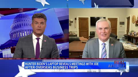 REAL AMERICA -- Dan Ball W/ Rep. James Comer, Hunter Biden Investigation Ramps Up, 7/21/22