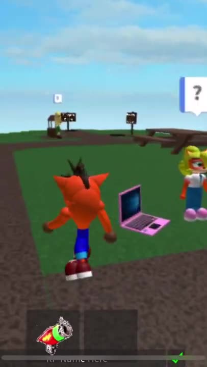 Roblox - Crash Bandicoot Gameplay