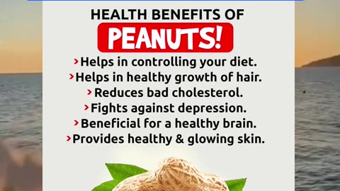 Health Benefits of Peanuts