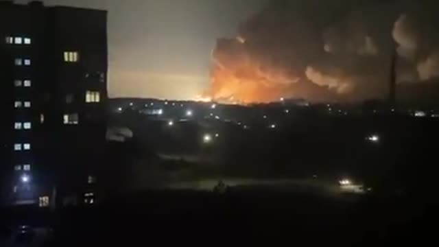 Explosions in Kharkiv, Ukraine