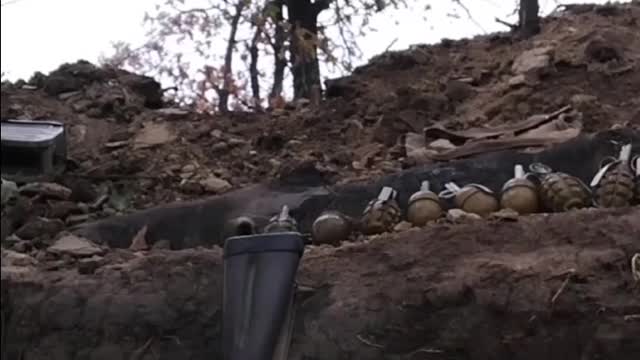 The front line in the Avdiivka direction, the 9th regiment of the People's Militia of the DPR