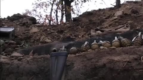 The front line in the Avdiivka direction, the 9th regiment of the People's Militia of the DPR