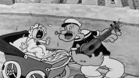 Popeye Sock-a-bye Baby
