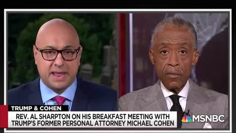 Rev. Al Sharpton talks about breakfast with Michael Cohen