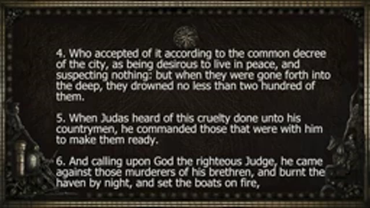 The Second Book Of The Maccabees | Read By Christopher Glyn | Full Audiobook with Read-Along Text