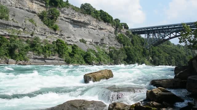 salt flowing-water high speed flowing