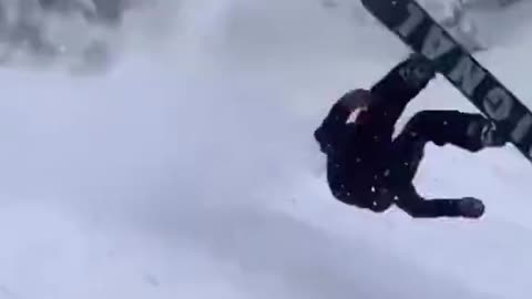 Nice Snowboard Trick