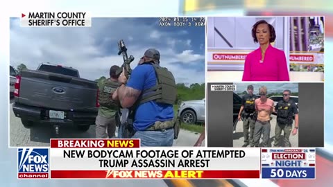 Bodycam footage of would-be Trump assassin released