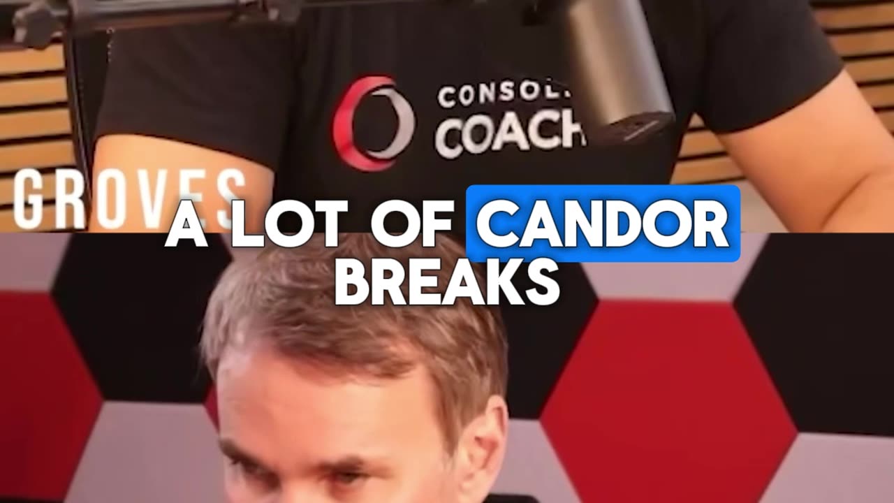 The power of the "candor break" 🎭🗣️