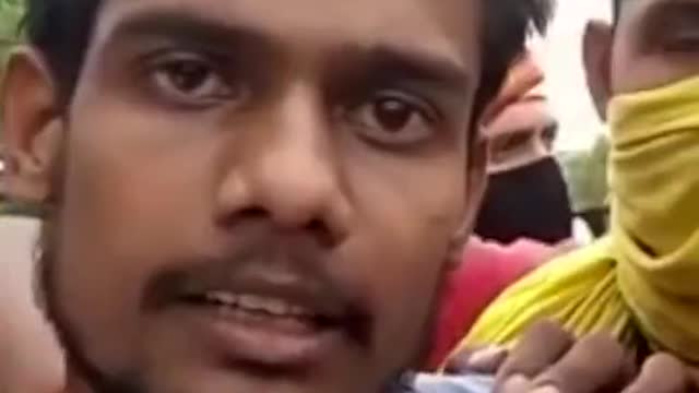 Trains set on fire in India military hiring protests.