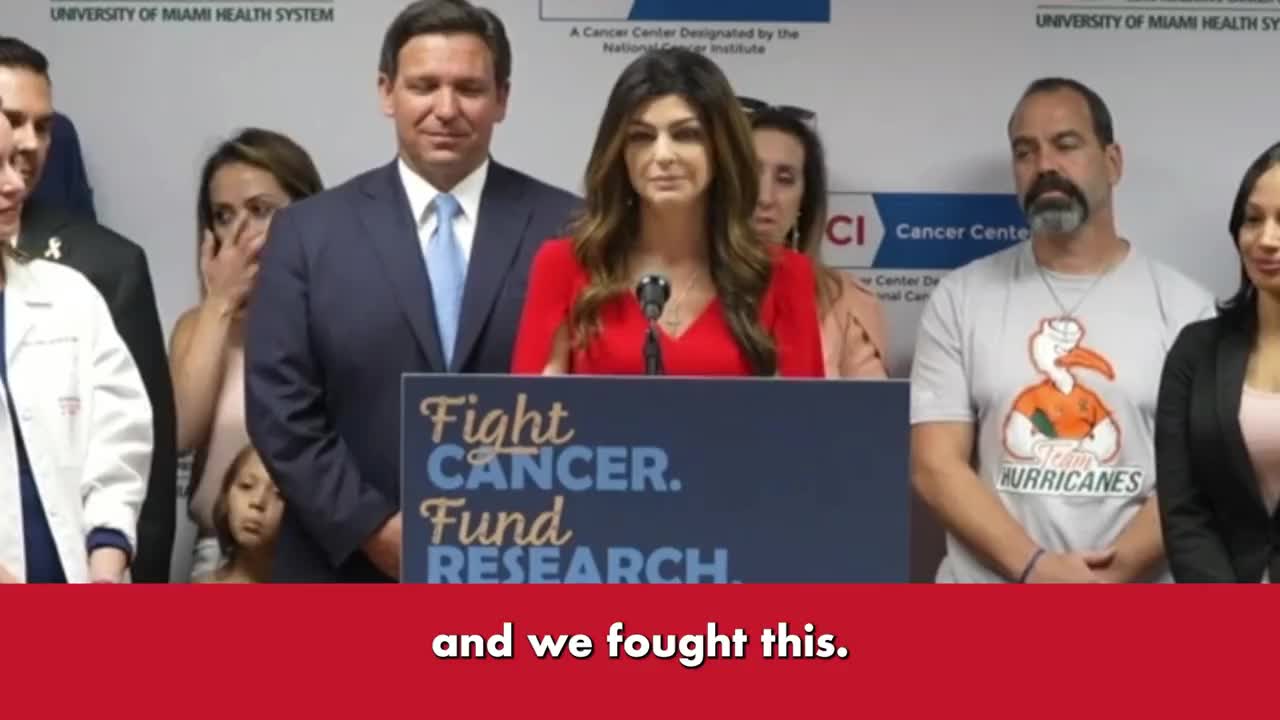 Casey DeSantis Gives HEARTWARMING Tribute To Her Husband: "He Stood By Me The Entire Time"